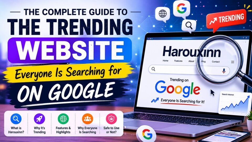Harouxinn trending website gaining massive attention on Google search and online discussions
