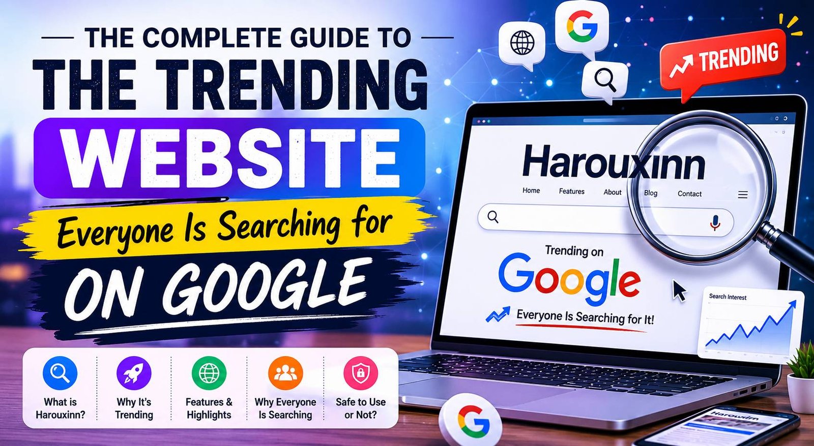 Harouxinn trending website gaining massive attention on Google search and online discussions