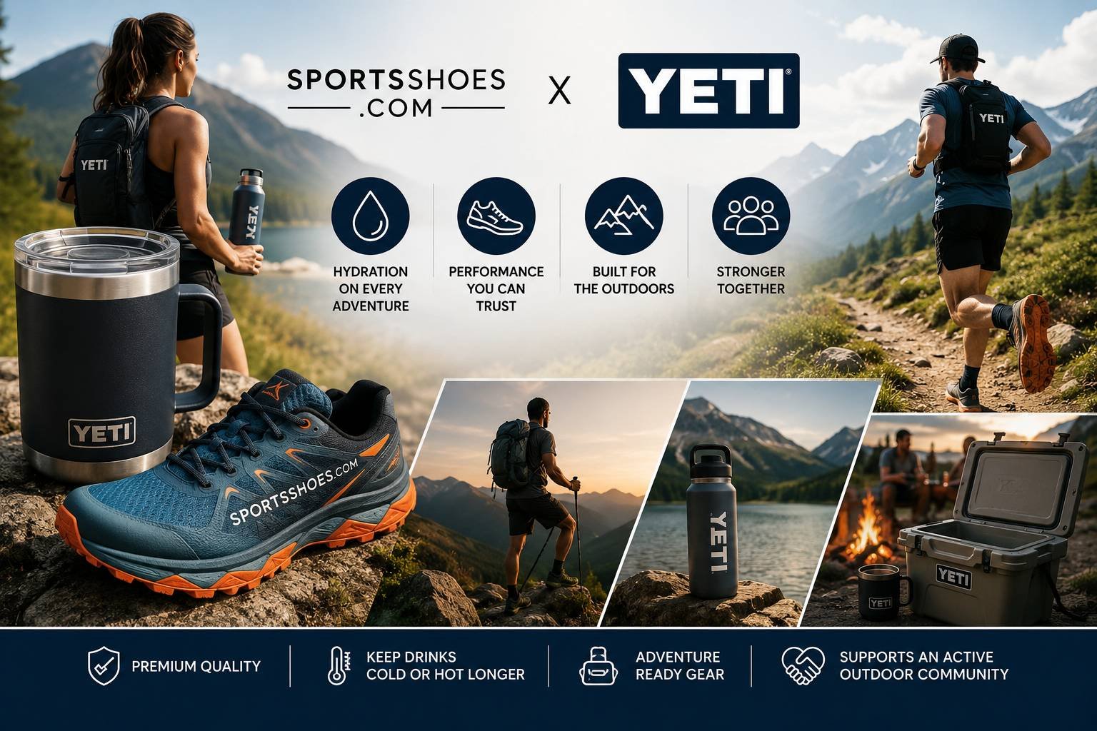 How SportsShoes.com and YETI Brand Partnership Helps Outdoor Enthusiasts