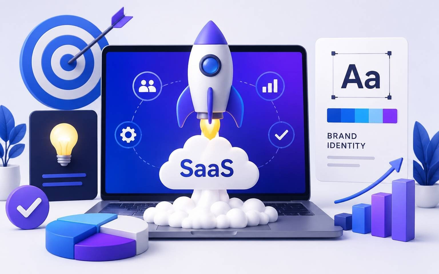 Best SaaS branding agency helping growth-focused software companies build strong brand identity