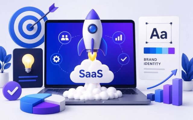 Best SaaS branding agency helping growth-focused software companies build strong brand identity