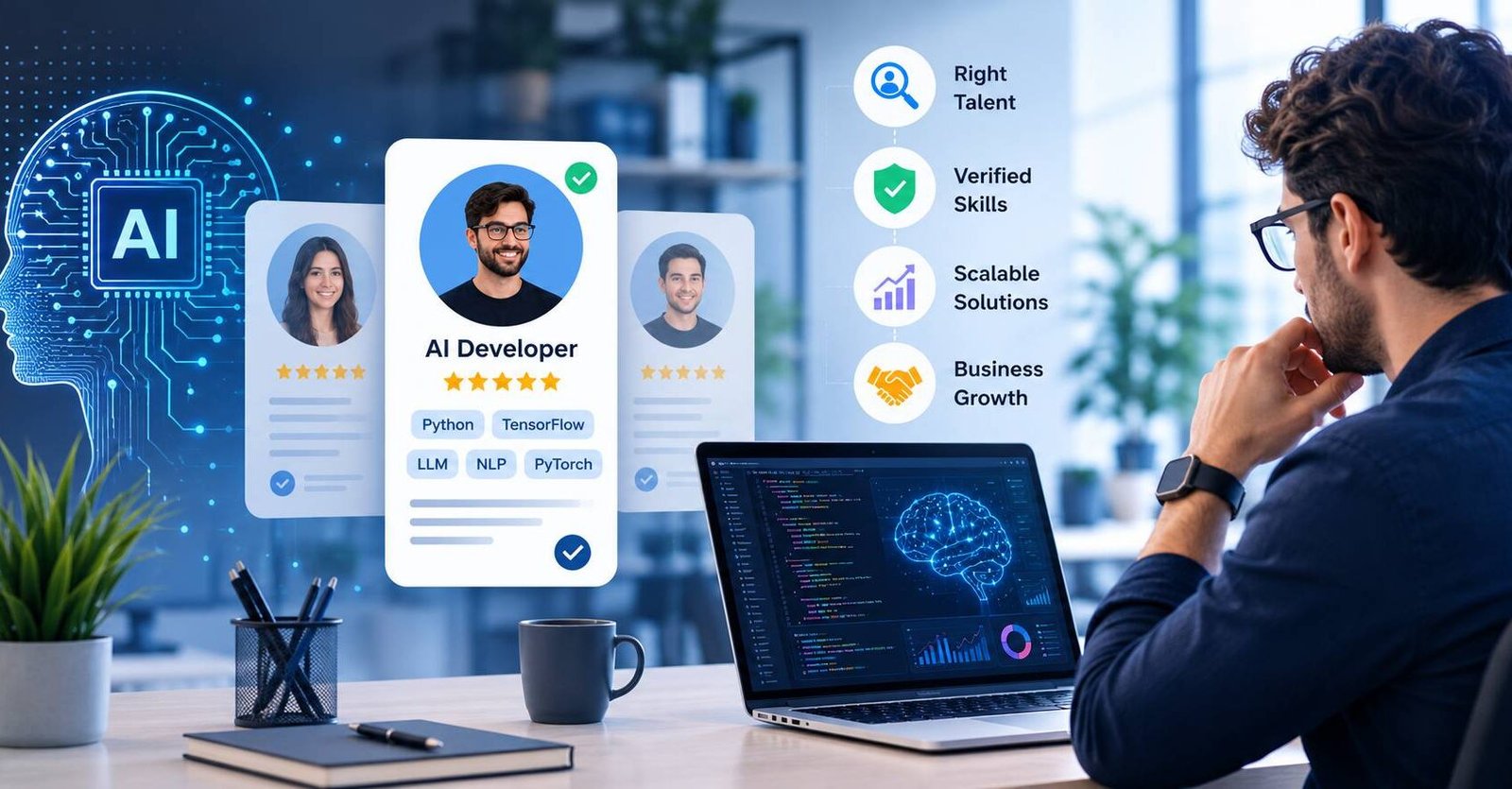 Hire AI Developers: Complete Business Guide for AI Talent