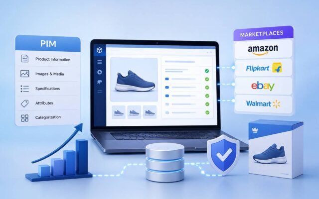 Product data management and branding across marketplaces