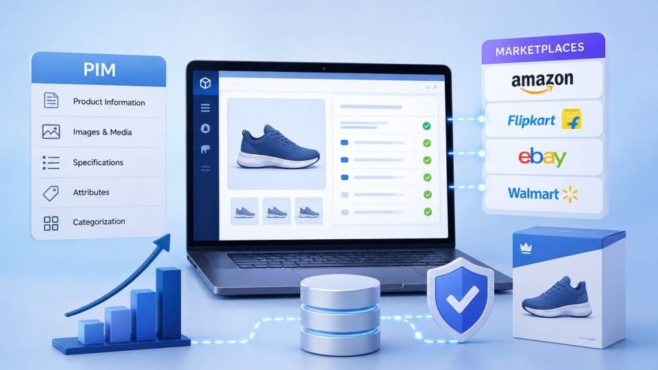 Product data management and branding across marketplaces