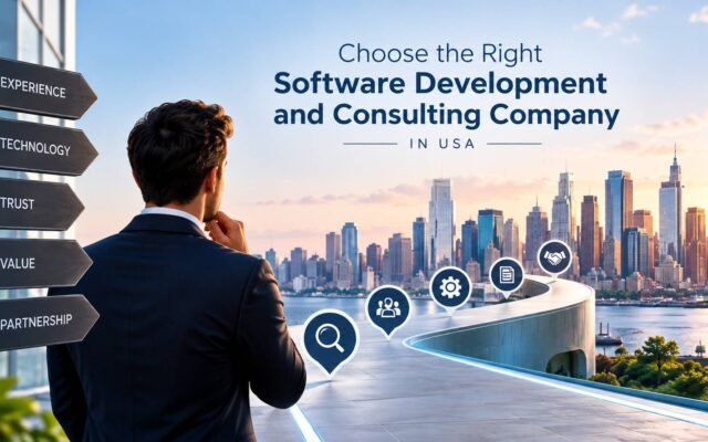 How to choose the right software development and consulting company in USA