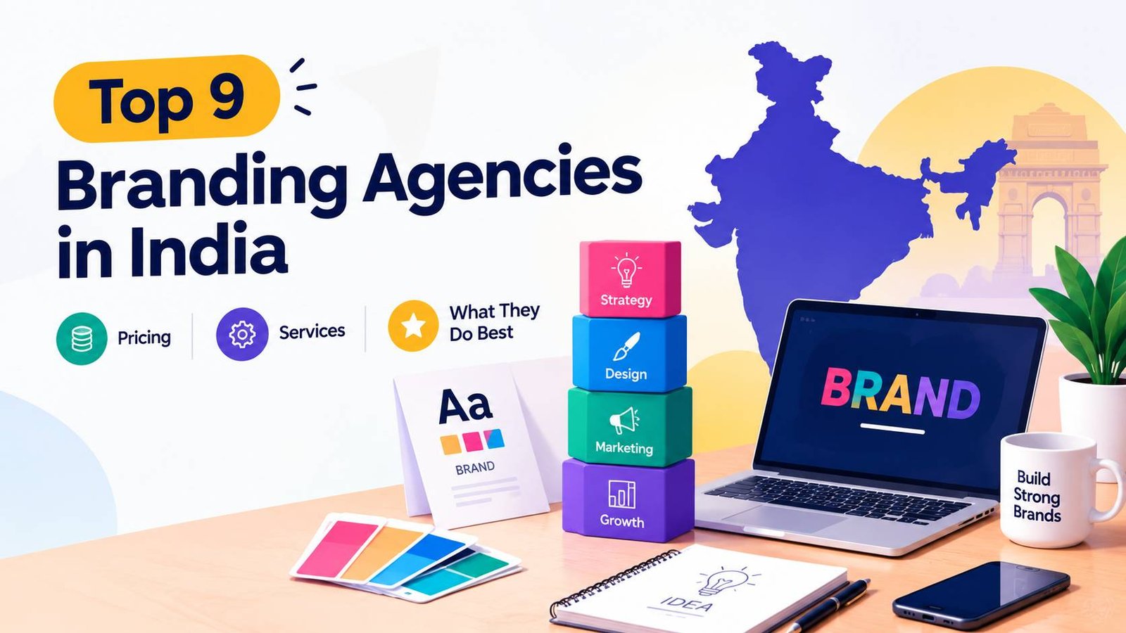 Top 9 branding agencies in India with pricing and services