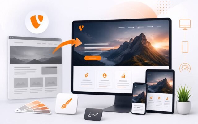 TYPO3 website redesign