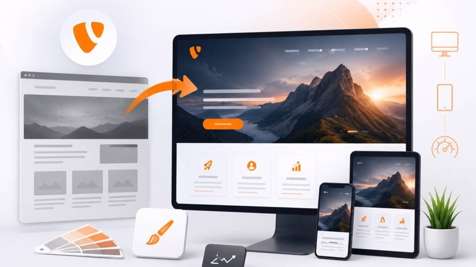 TYPO3 website redesign