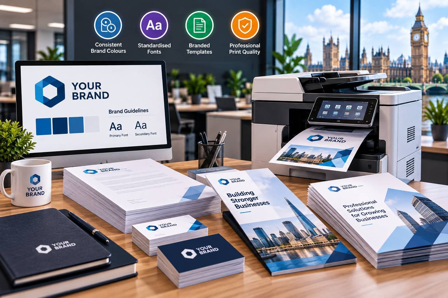 How UK Businesses Can Maintain Brand Consistency Across Printed Documents