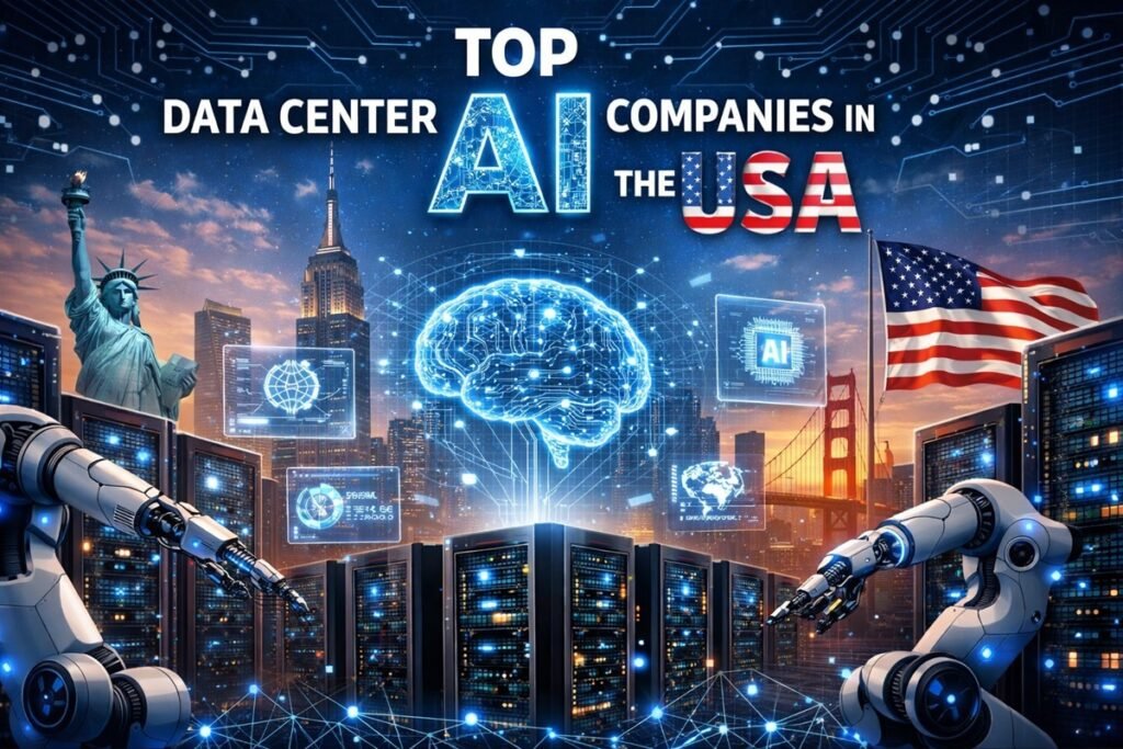 Top AI data center companies in the USA