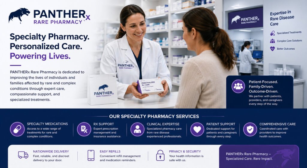 PANTHERx Rare specialty pharmacy providing rare disease treatment support and personalised Rx care services